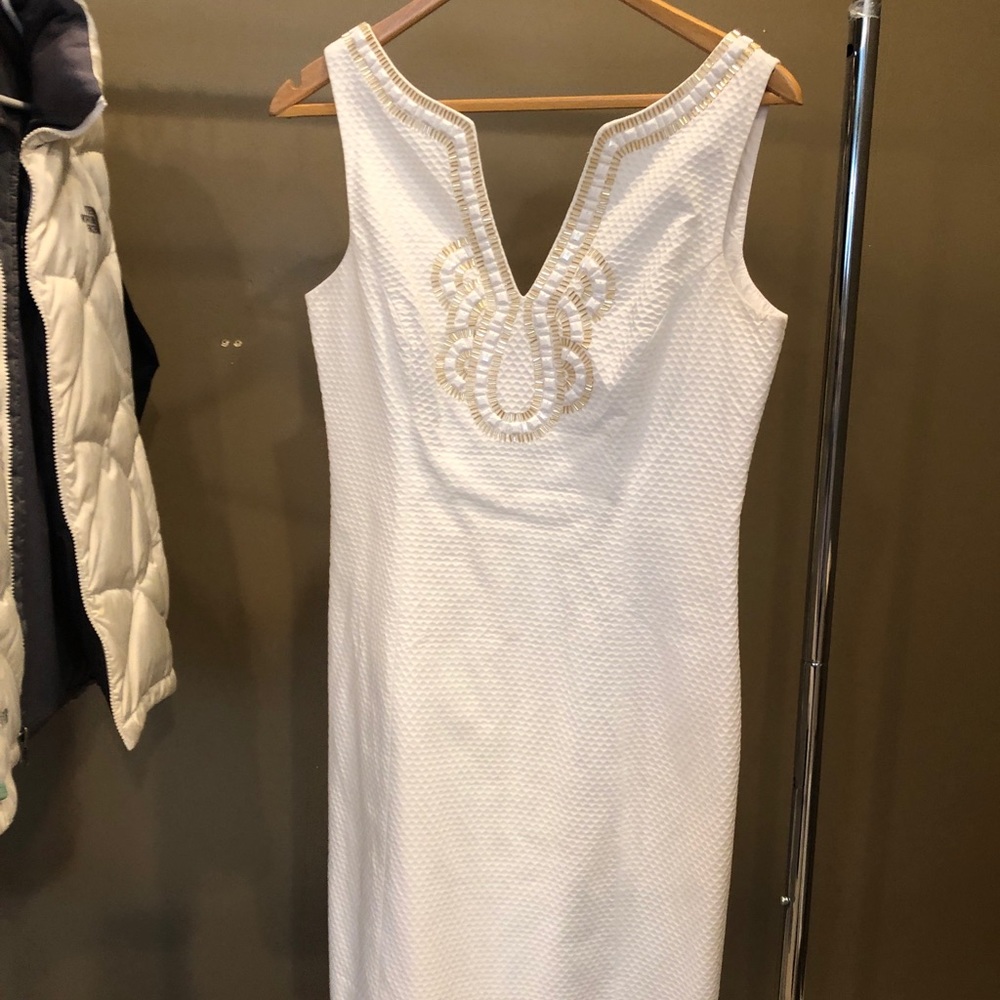 White dress